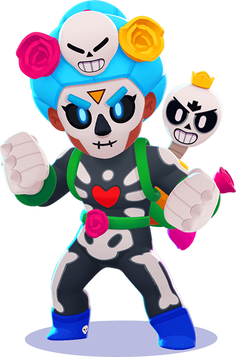 Nova Brawler Lendaria Amber Brawl O Ween E Muito Mais Brawl Talk Brawl Stars Dicas - imagens da rosa do brawl stars