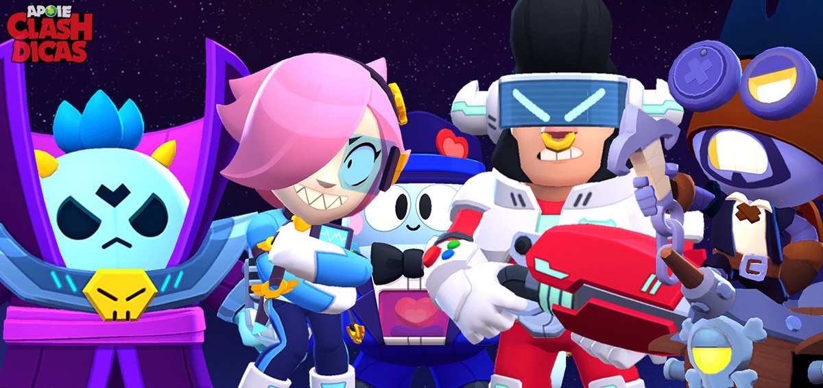 TESTEI TODAS AS NOVAS SKINS DA ATUALIZAÇÃO DO BRAWL STARS 