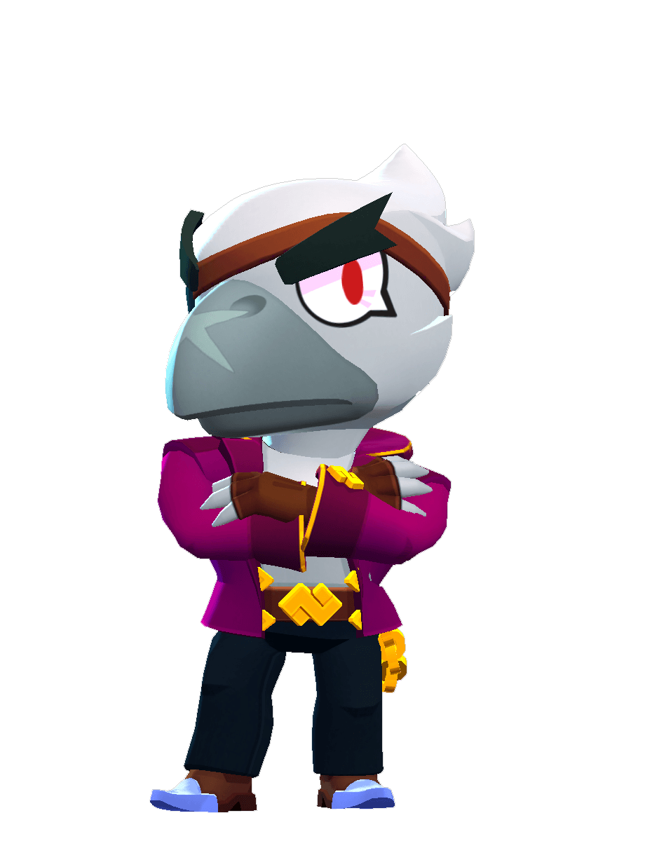 Corvo Crow Wiki Estrategias E Skins Brawl Stars Dicas - desenho em preto e branco brawl stars