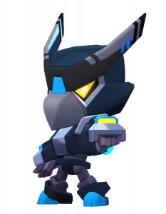 Skin do Corvo Robô Sombrio Preto