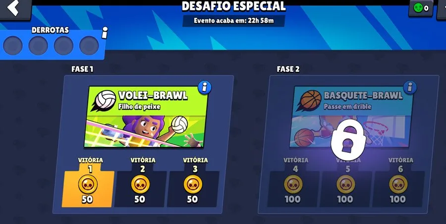 Novo Desafio Especial com os novos modos de jogo Novo Desafio Especial com os novos modos de jogo