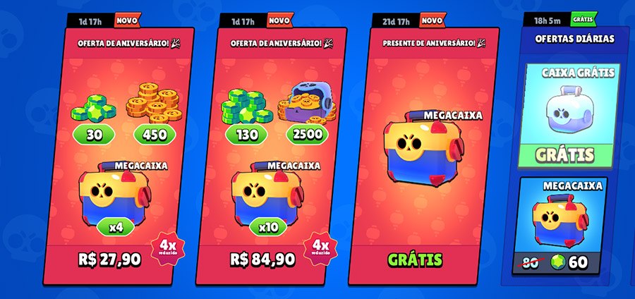 1ª Aniversario Do Brawl Stars Na China Recompensas Gratis Durante 9 Dias Brawl Stars Dicas - abrindo 60 caixas no brawl stars