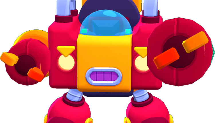 Robô mecha Meg do Brawl Stars