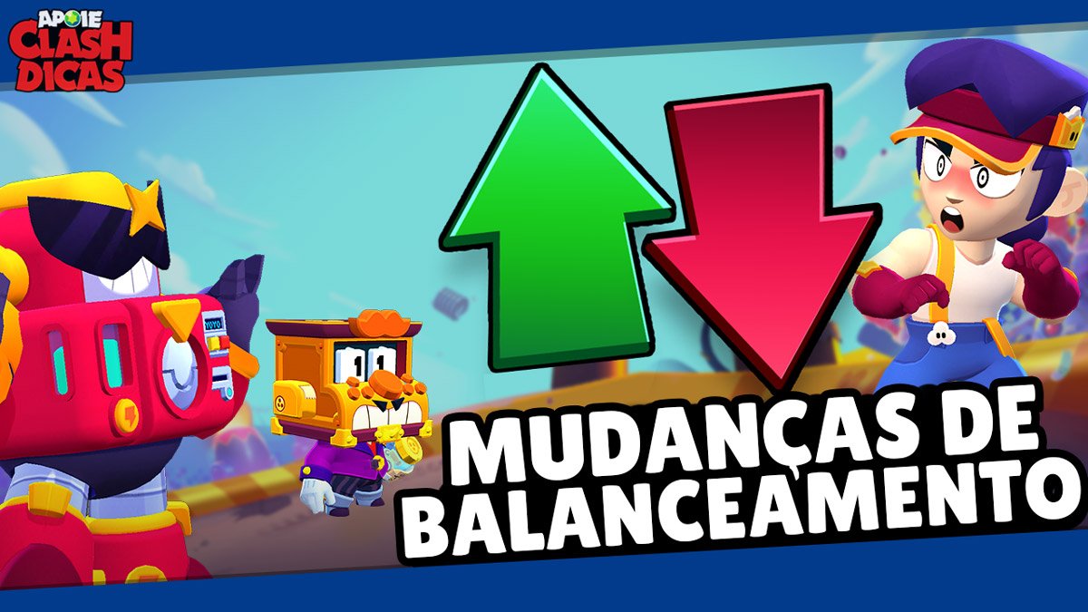 Balanceamento de Abril do Brawl Stars