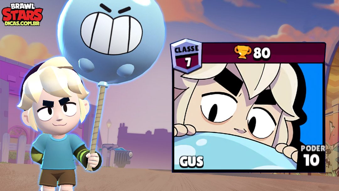 Vazou novo Brawler Gus