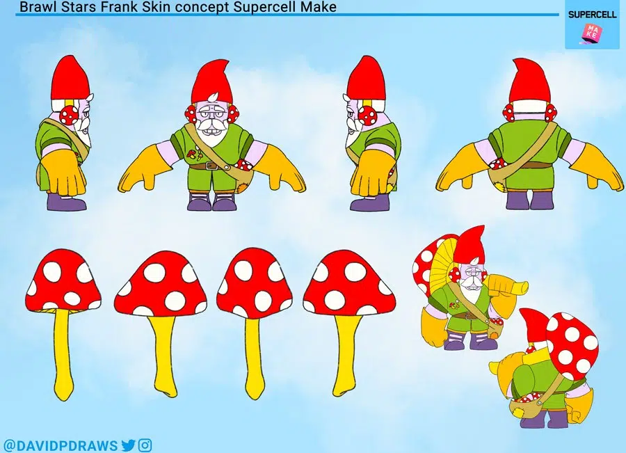 Supercell Make Frank Gnom Supercell Make Frank Gnom