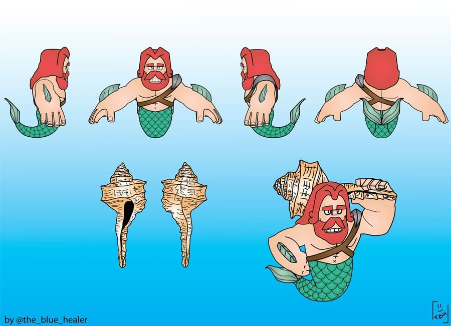Supercell Make Merman Frank / Frank Tritão Supercell Make Merman Frank / Frank Tritão