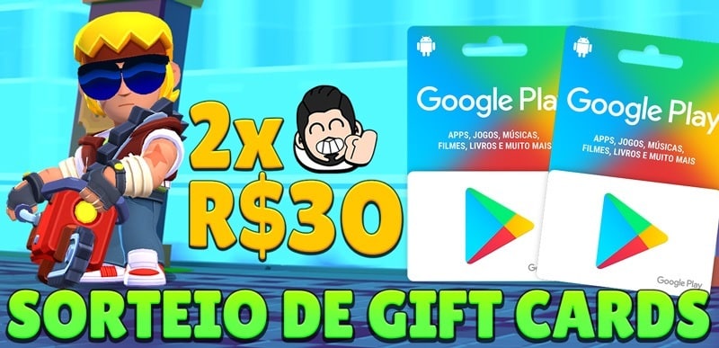 SORTEIO DE +13 GIFT CARD! VAMOS JOGAR COM EUGENIO - BRAWL STARS