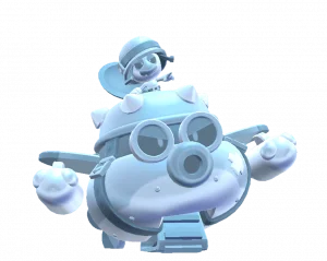 Skin do Hank Prateado