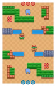 Mapa Safe Zone no modo Heist Mapa Safe Zone no modo Heist