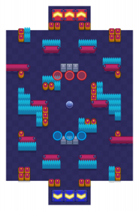 Mapa Super Beach de Fute-brawl