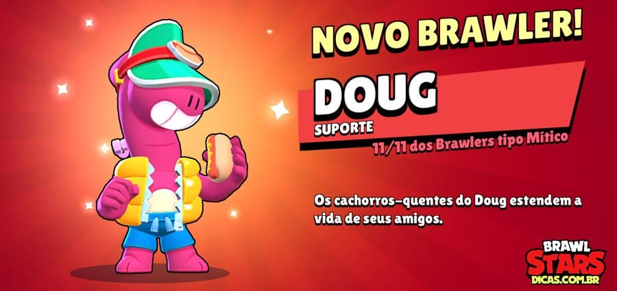 Chegada do Novo Brawler Doug