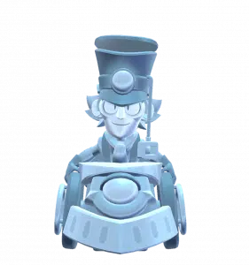 Skin do Chuck Prateado