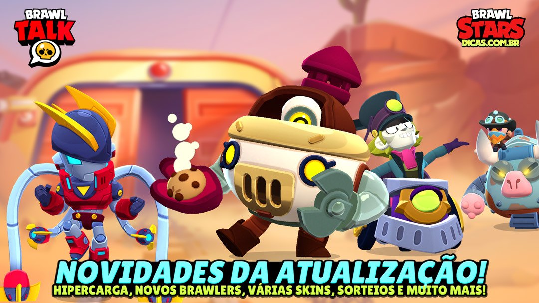 Brawl Talk Set/23: Pearl, Chuck, Skins e Hipercarga