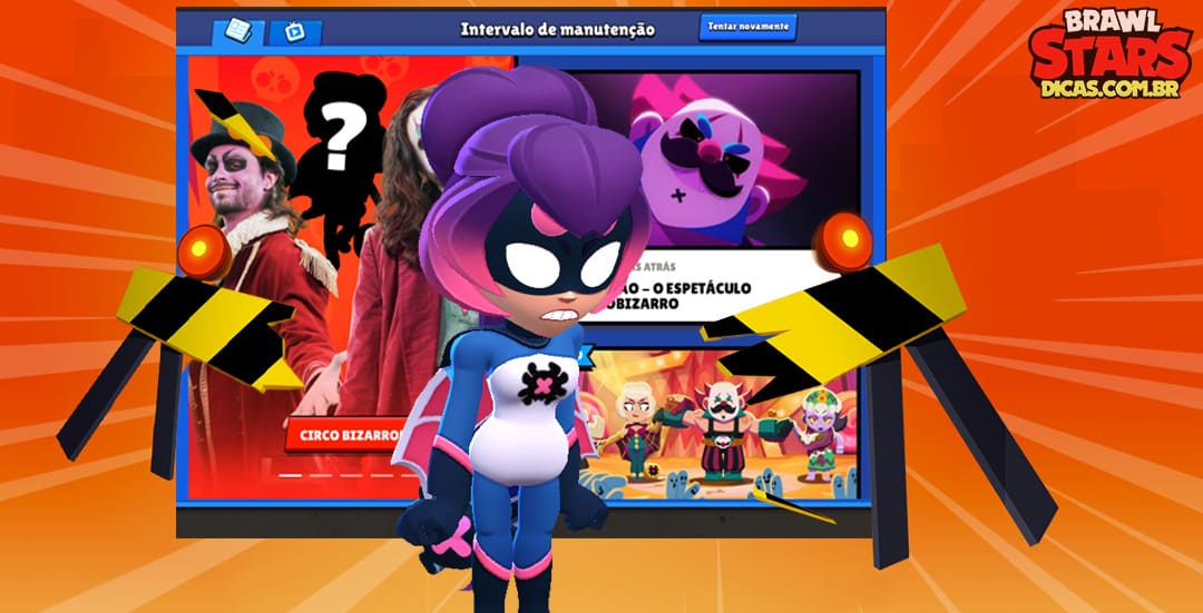 Intervalo Manutenção Brawl Stars