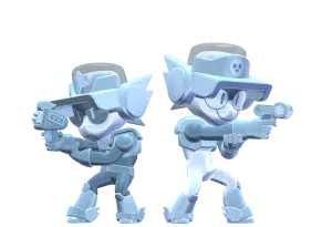Skin do Larry e Lawrie Prateado