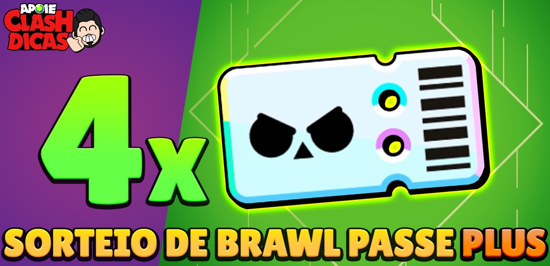 Sorteio Brawl Pass Plus