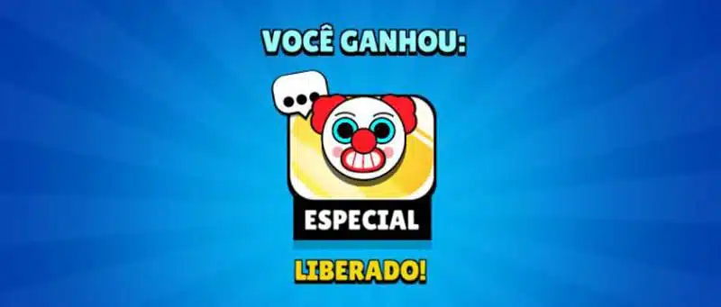 Reação do Palhaço Mímico - Voucher Reward Link Brawl Stars