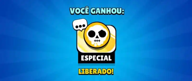 Reação do Spray Branco - Voucher Reward Link Brawl Stars