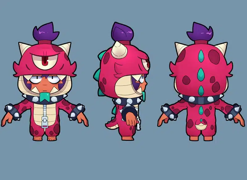"Monster PJs Sandy" - A Fera Noturna em Pijamas Monster PJs Sandy - Skin do Sandy no Supercell Make