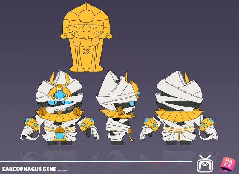 "Sarcophagus Gene" - A Figura Enigmática do Eugênio Sarcophagus Gene - Skin do Eugênio no Supercell Make