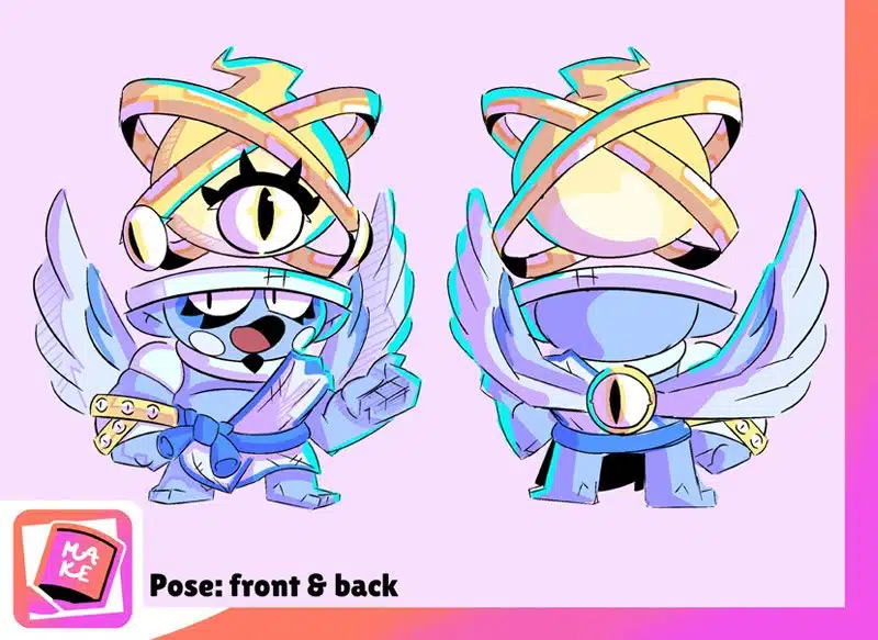 "Seraphim Gene" - As Asas Celestiais do Eugênio Seraphim Gene - Skin do Eugênio no Supercell Make