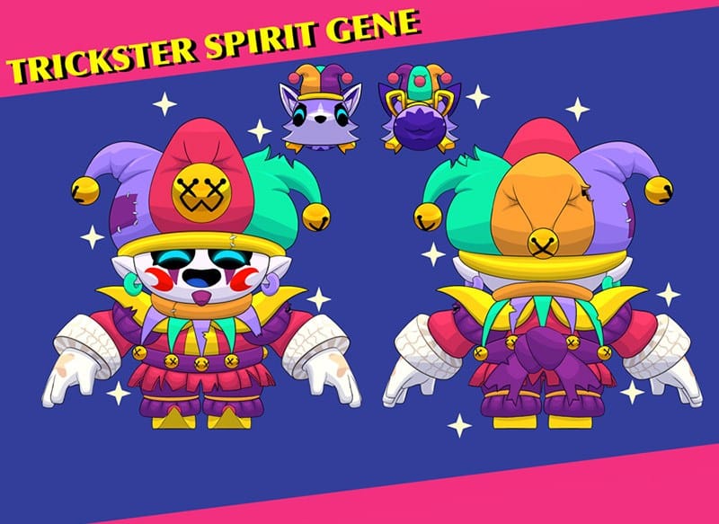 Trickster Spirit Gene - Skin do Eugênio no Supercell Make