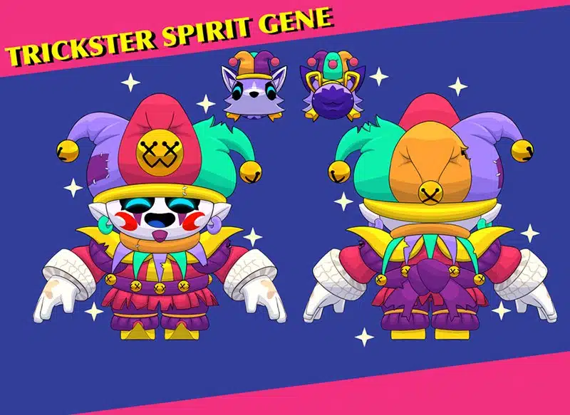 "Trickster Spirit" - O Espírito Astuto do Eugênio Trickster Spirit Gene - Skin do Eugênio no Supercell Make
