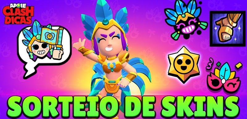 Sorteio Imperdível da Skin da Piper Rainha da Bateria!