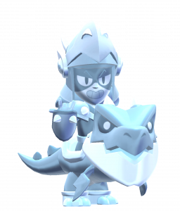 Skin do Draco Prateado
