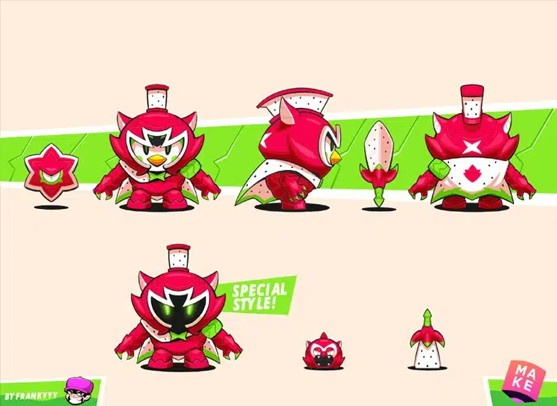 Fruta do Dragão P - Por Frankyyy Fruta do Dragão P - Por Frankyyy