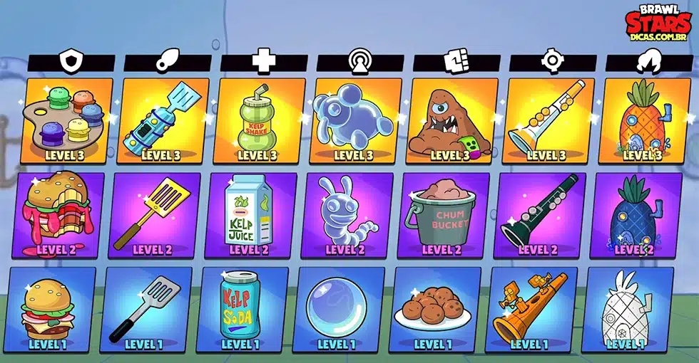 Poderes Especiais na Temporada Bob Esponja