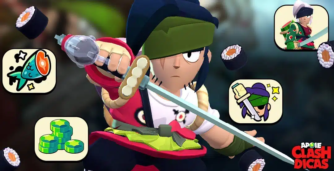 Kenji Chega ao Brawl Stars: Novo Brawler e Recompensas Exclusivas!