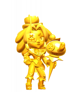 Skin da Juju Dourada