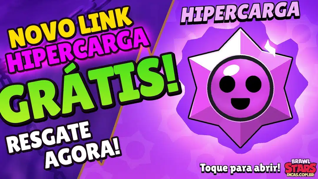 Hipercarga Grátis no Brawl Stars! Saiba Como Resgatar a Sua