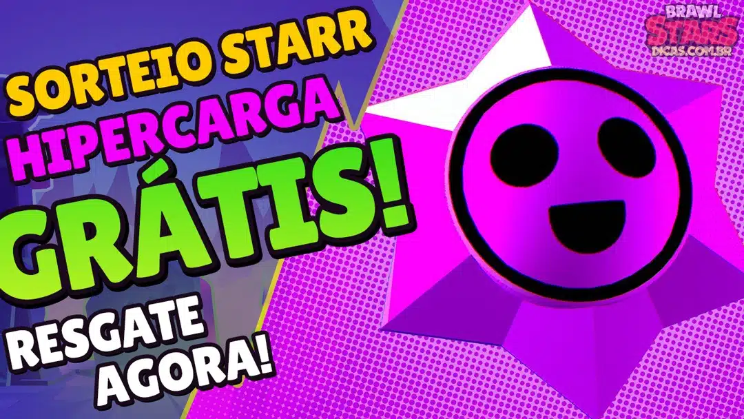 Resgate Agora o Starr Drop de Hipercarga Grátis no Brawl Stars!