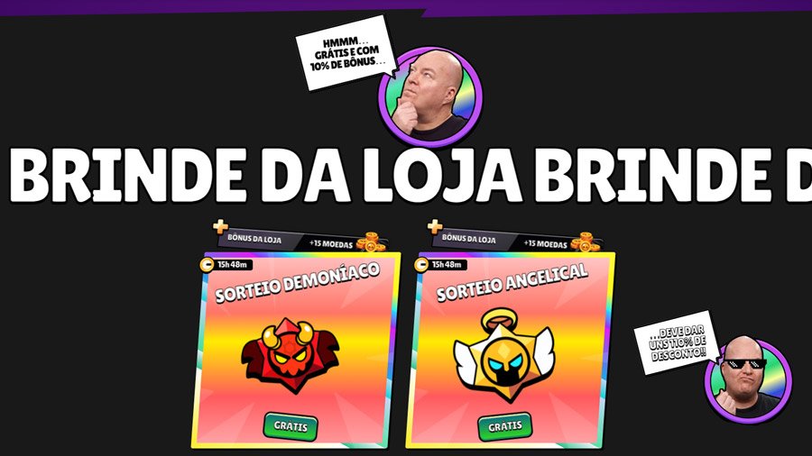 Resgate Drops Angelicais e Demoníacos Grátis na Black Friday Drops Grátis na Black Friday de Brawl Stars