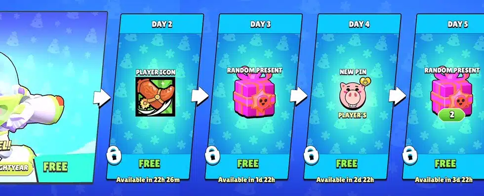 Recompensas Evento de Festas Brawl (Mega-árvore)