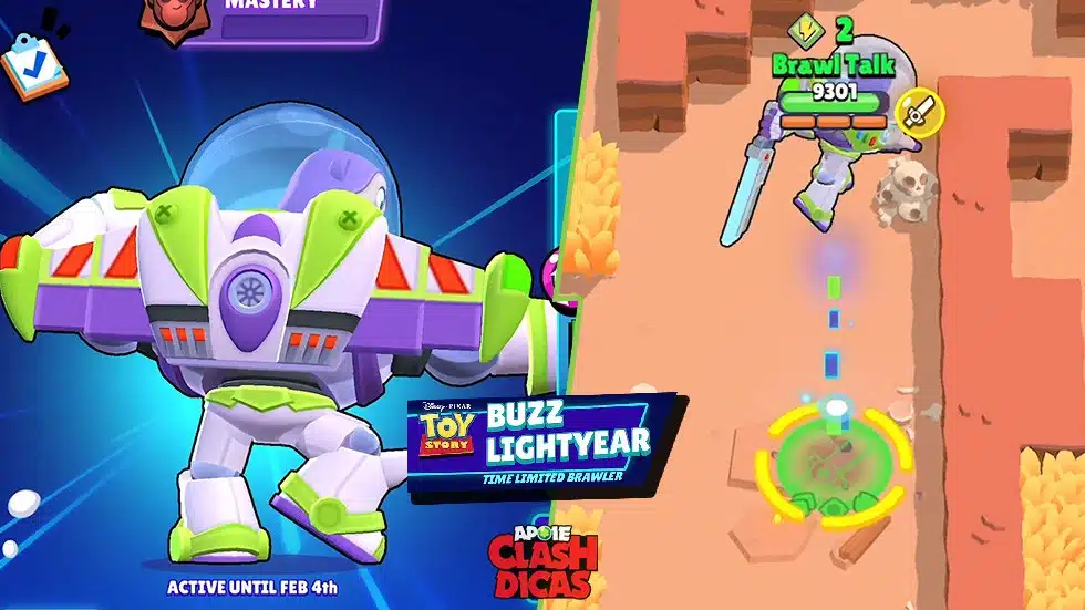 Como ganhar o Brawler Buzz Lightyear Grátis