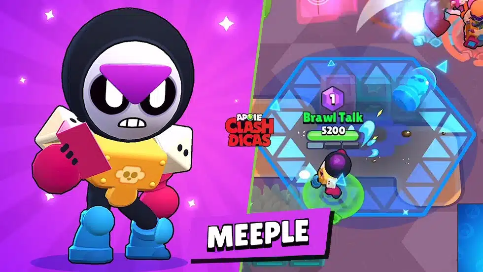 Brawler Meeple no Brawl Stars
