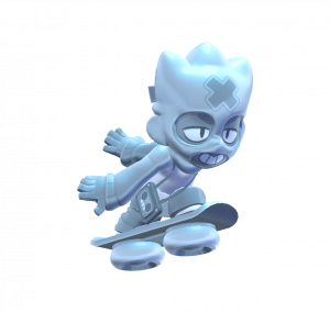 Skin do Ollie Prateado