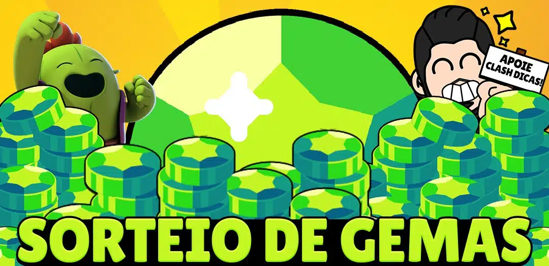 Ganhe Gemas no Brawl Stars! Participe do Sorteio Agora!