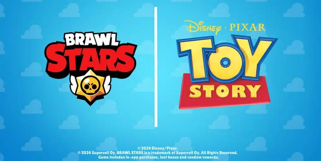 Brawl Stars e Toy Story - Disney/Pixar Brawl Stars e Toy Story Pixar Disney - Parceria