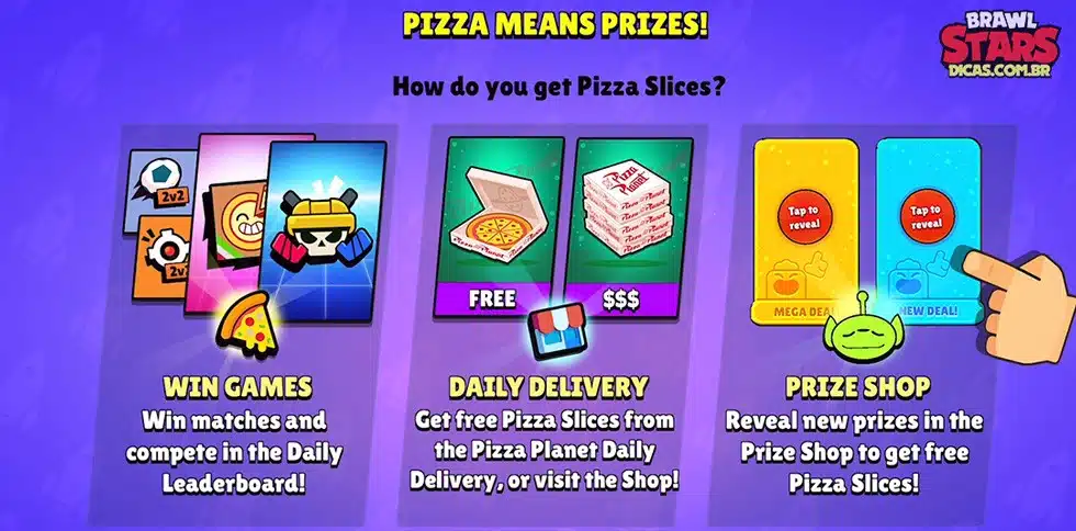 Loja do Evento do Pizza Planet - Ganhar Brawler Meeple Grátis