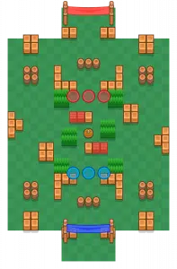 Mapa Drible Triplo no modo Fute-Brawl Mapa Drible Triplo no modo Fute-Brawl