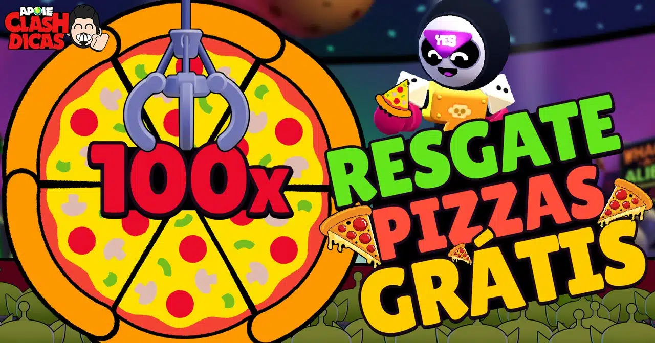 Resgate Agora 100 Fatias de Pizza Grátis no Evento Pizza Planet!