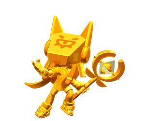 Skin do Finx Dourado