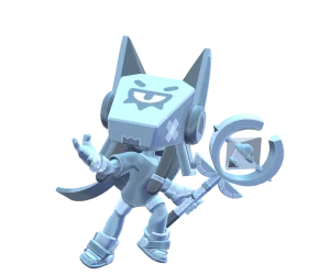 Skin do Finx Prateado