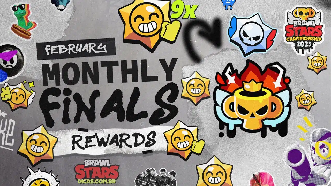 Como Resgatar Starr Drops Grátis, Sprays e Skins Raras no Brawl Stars