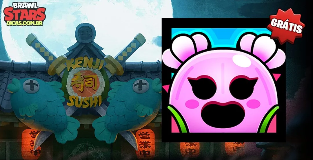 Ícone do Spike Sakura Grátis no Brawl Stars